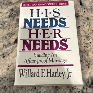His Needs Her Needs Building an Affair-Proof Marriage by Willard F. Harley, Jr.
